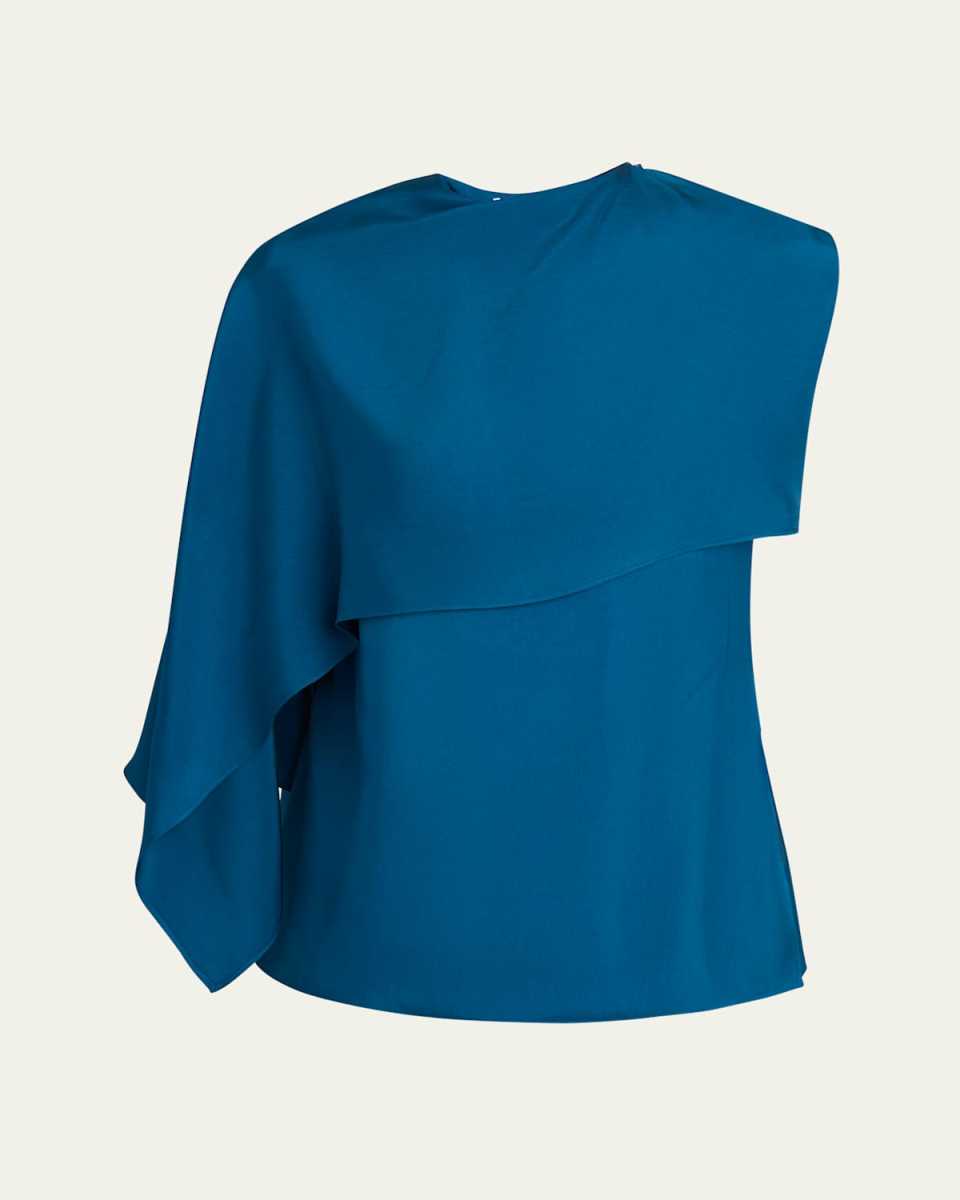 Cape Twill Top, Teal